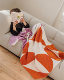 Plaid Tul - Terracotta/Cream Beige/Lilac Fluff