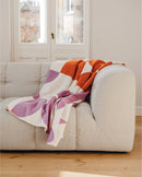 Plaid Tul - Terracotta/Cream Beige/Lilac Fluff