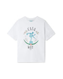 Casablanca Paris - T-Shirt Statue En Marbre - Blanc