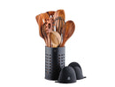 Set D'Ustensiles De Cuisine En Bois D'Acacia Skov - 12 Pièces