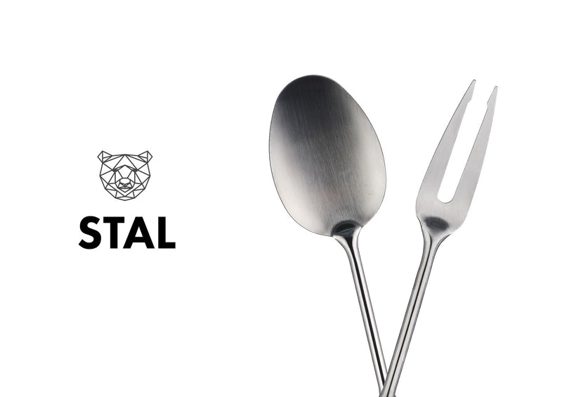 Couverts À Salade Et Barbecue En Acier Inoxydable Stal