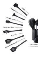 Set D'Ustensiles De Cuisine En Thermoplastique Jesper - 9 Pièces