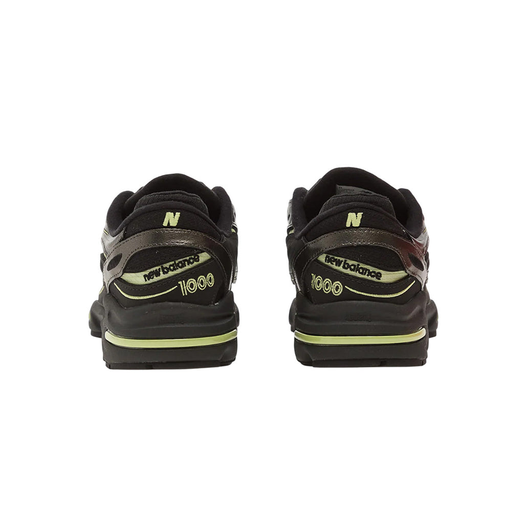 Baskets Homme New Balance U1000 - Noir, Vert Néon