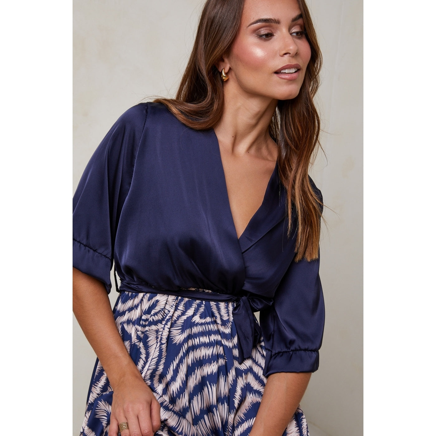 Vestido - Azul marino