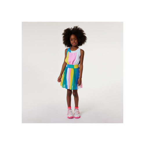 Robe Sans Manches - Blanc - Enfant Fille