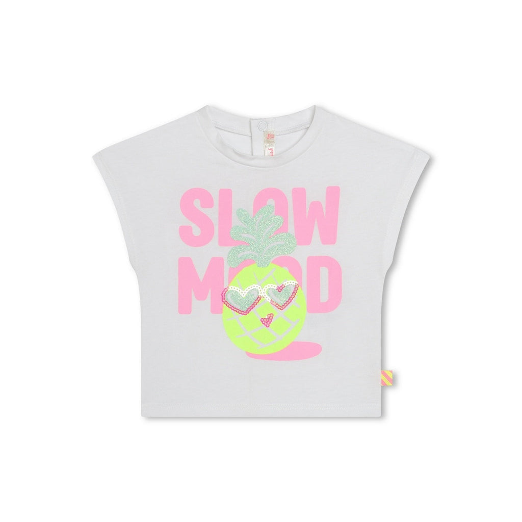 Short-Sleeved T-Shirt - White - Baby Girl