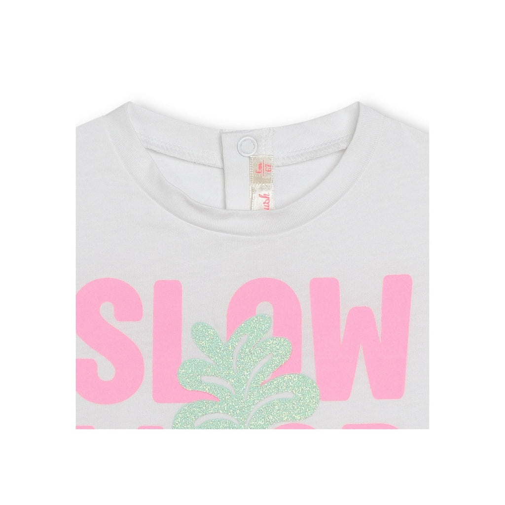 Short-Sleeved T-Shirt - White - Baby Girl