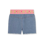 Short Denim - Double Stone - Layette Fille