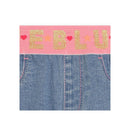 Short Denim - Double Stone - Layette Fille