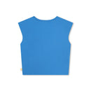 Tee-Shirt Manches Courtes - Imperial Blue - Enfant Fille