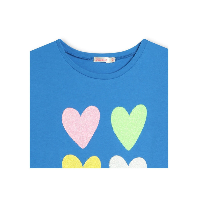 Tee-Shirt Manches Courtes - Imperial Blue - Enfant Fille