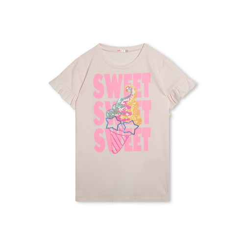 Robe Manches Courtes - Rosee Du Matin - Enfant Fille