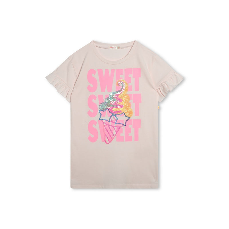 Robe Manches Courtes - Rosee Du Matin - Enfant Fille