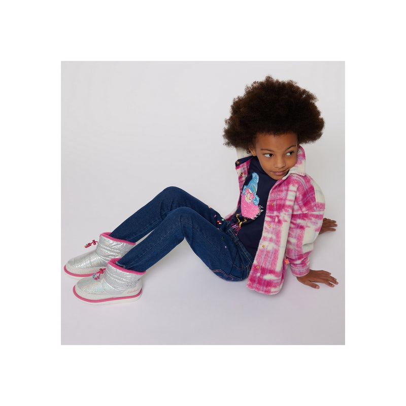 Tee-Shirt - Blue Indigo - Enfant Fille