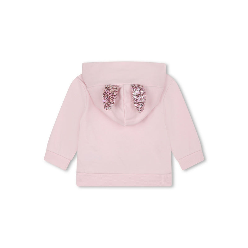 Cardigan A Capuche - Baby Pink - Layette Fille