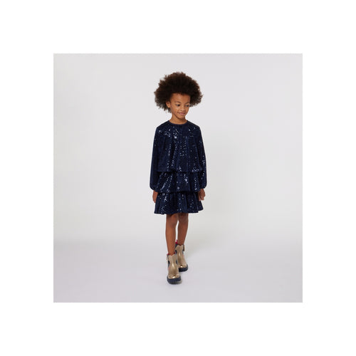 Robe Manches Longues - Royal Blue - Enfant Fille