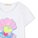 Tee-Shirt - Blanc - Enfant Fille