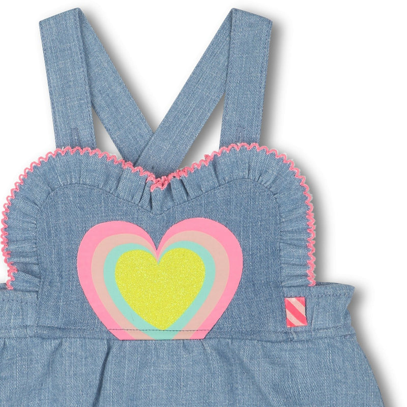 Combinaison Courte - Denim Blue - Bébé Fille