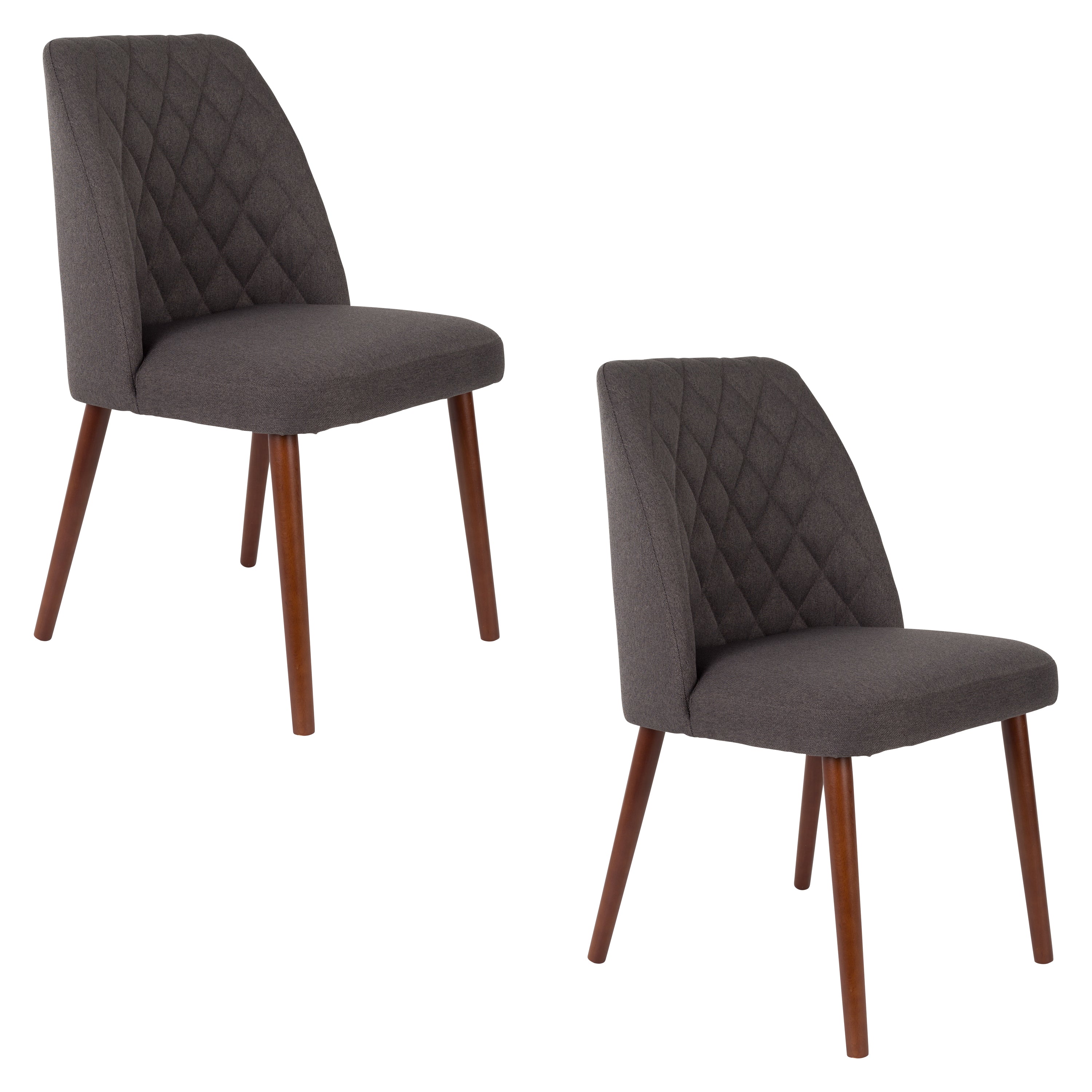 Conway - Dining Chair - Fabric - Dark Gray