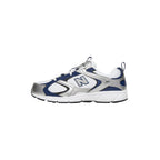 New Balance U408 Hombres Zapatillas - Blanco, Plata, Azul Marino