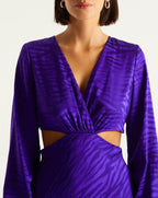 Alma Dress - Violet Jacquard - Women