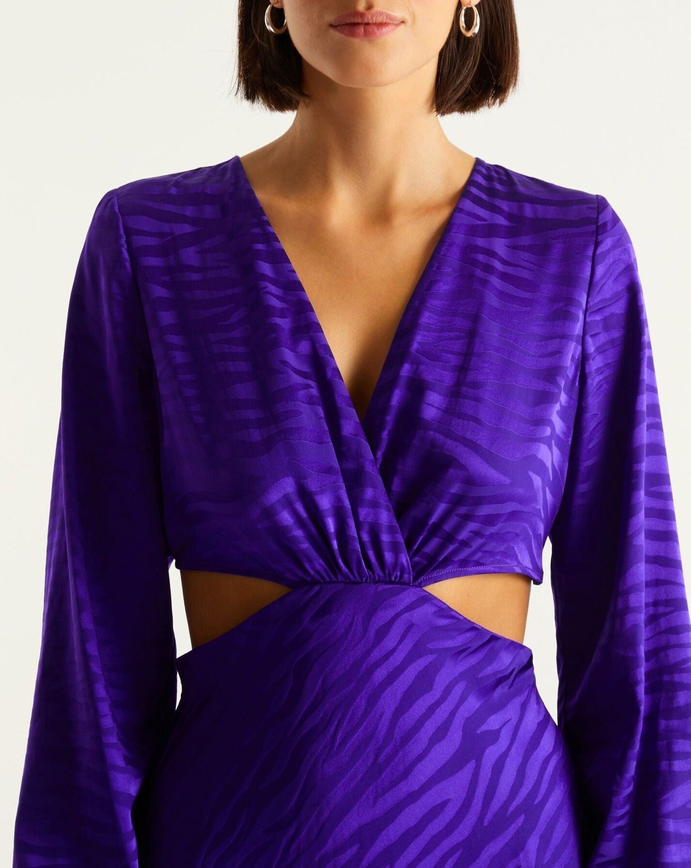 Alma Dress - Violet Jacquard - Women