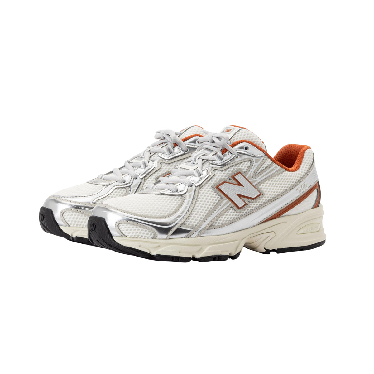 New Balance U740 Zapatillas Mujer - Blanco, Gris, Naranja