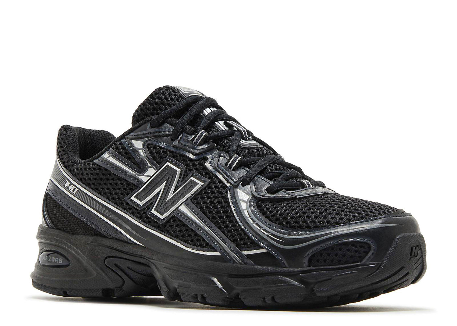 New Balance 740V2 Black Grey Silver - Noir