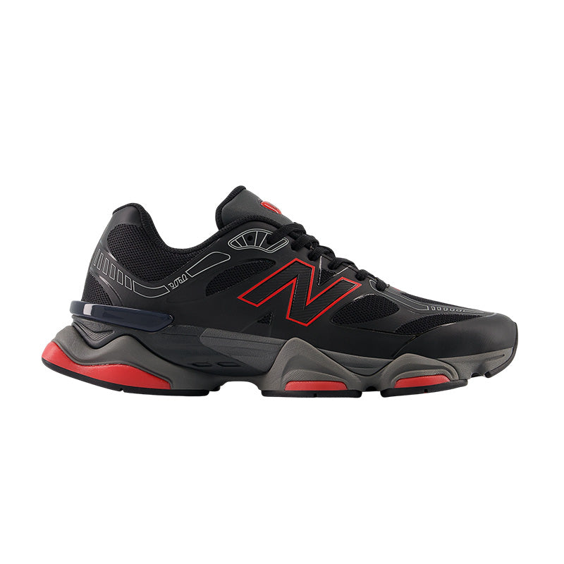 New Balance U9060 Zapatillas Hombre - Negro, Fire Cracker