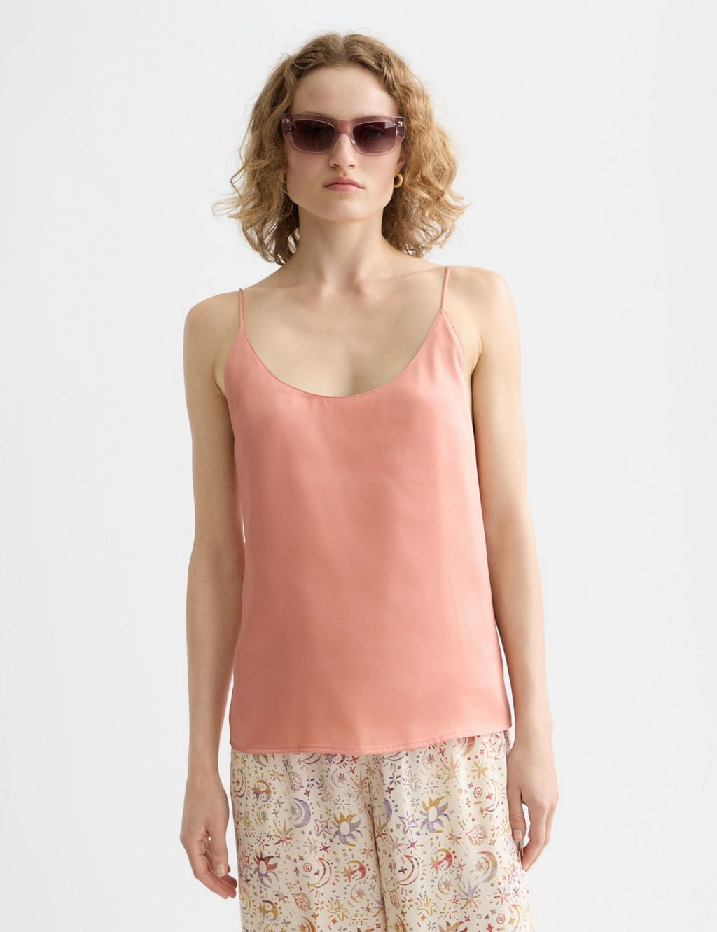 Débardeur Singlet Woven Front Jersey Back - Canyon Clay