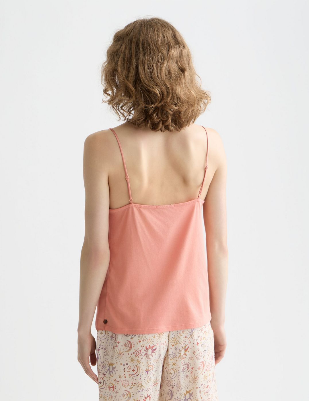 Débardeur Singlet Woven Front Jersey Back - Canyon Clay
