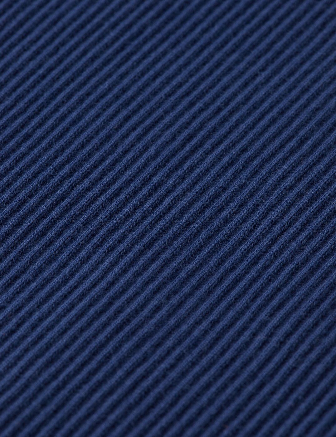 T-shirt Mock Neck Rib - Oceana