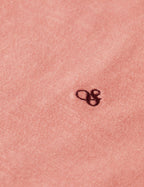 T-shirt V-Neck With Ampersand Embroidery - Canyon Clay