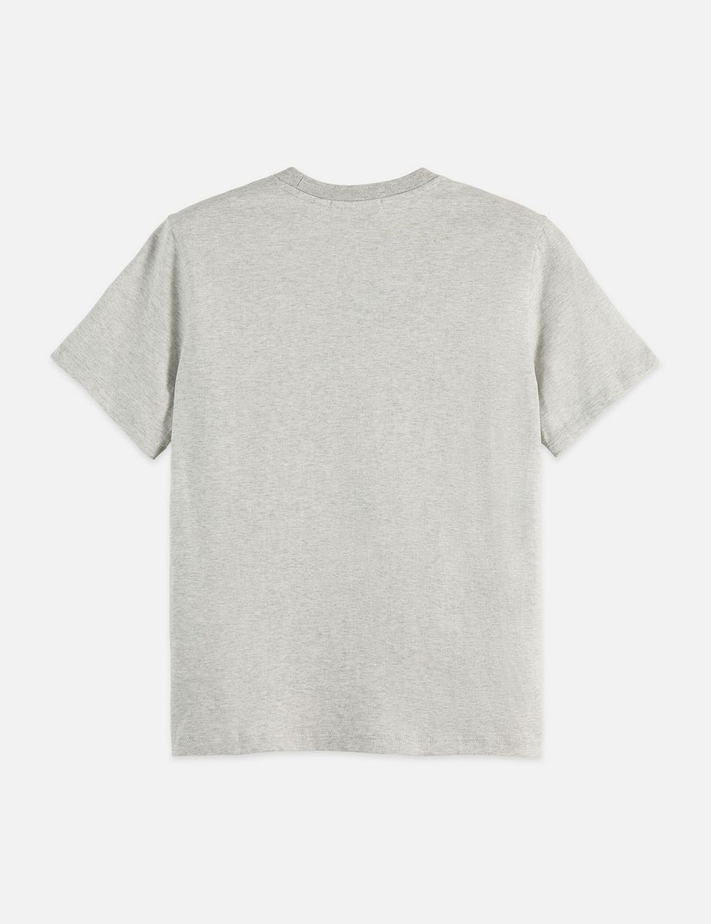 T-shirt Regular Fit With Chest Artwork - Grey Melange