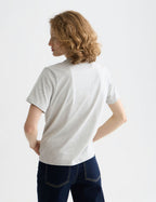 T-shirt Regular Fit With Chest Artwork - Grey Melange