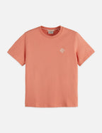 T-shirt Regular Fit With Chest Artwork - Canyon Clay