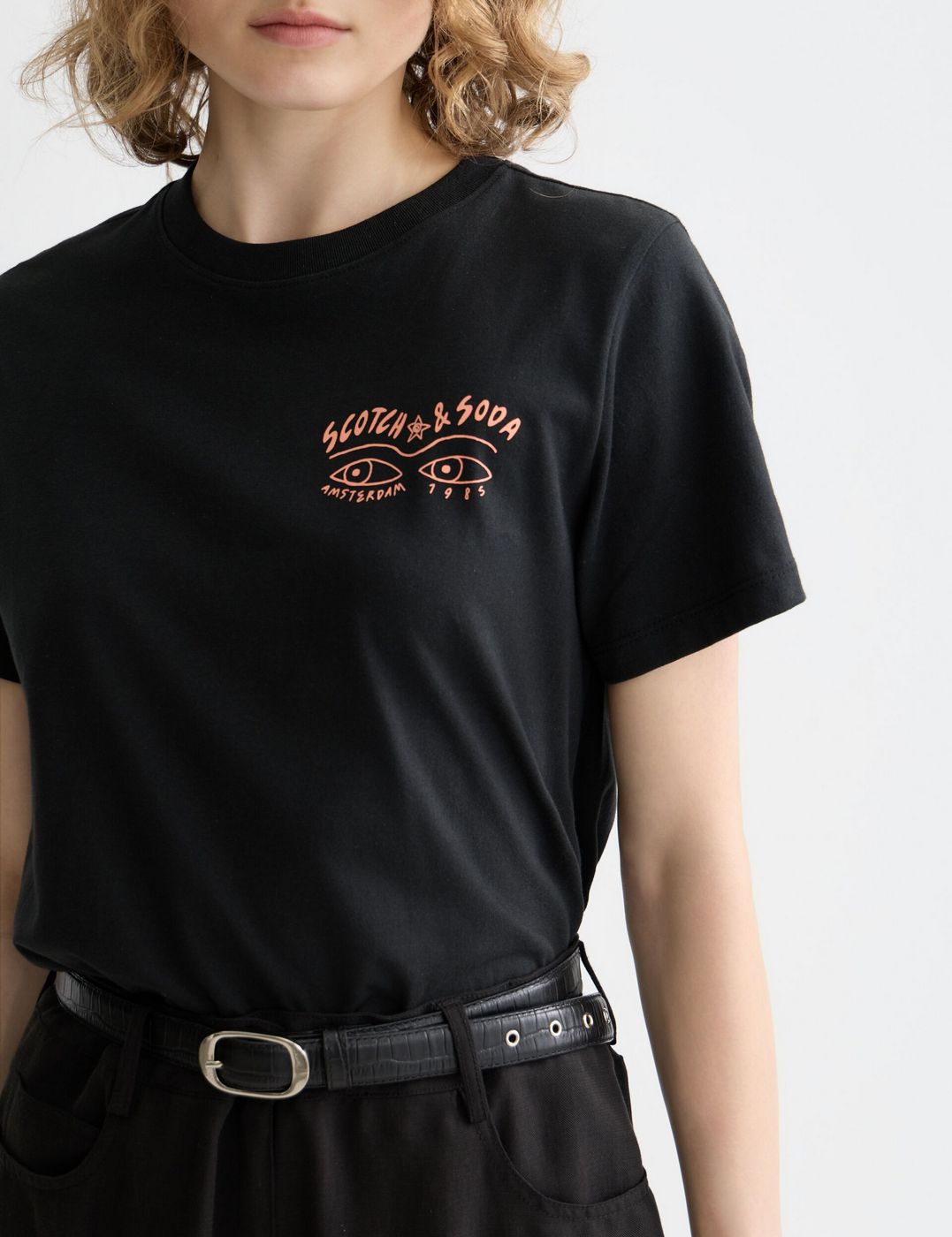 T-shirt Small Chest Artwork Regular Fit - Meteorite