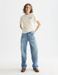T-shirt Small Chest Artwork Regular Fit - Eggnog