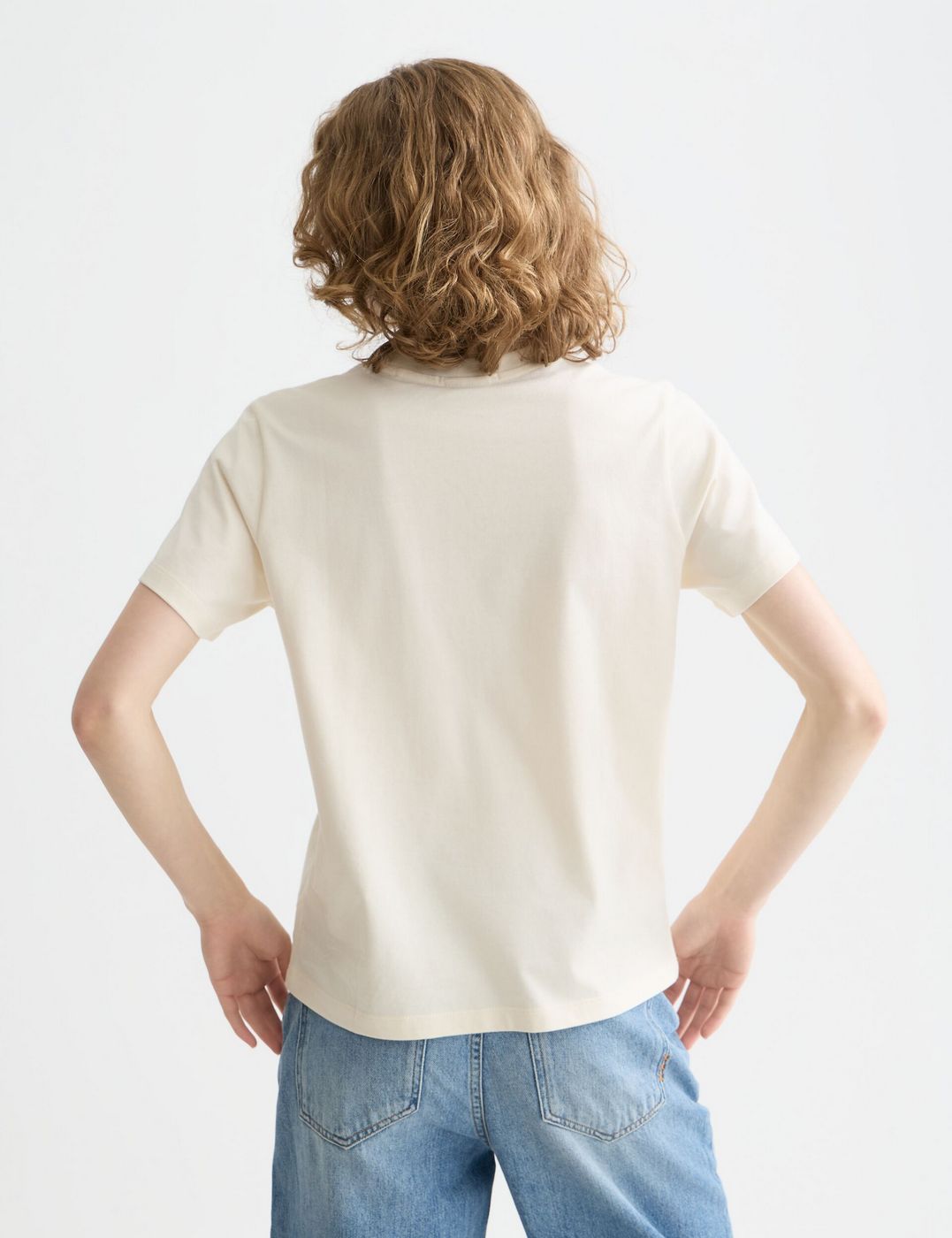 T-shirt Small Chest Artwork Regular Fit - Eggnog