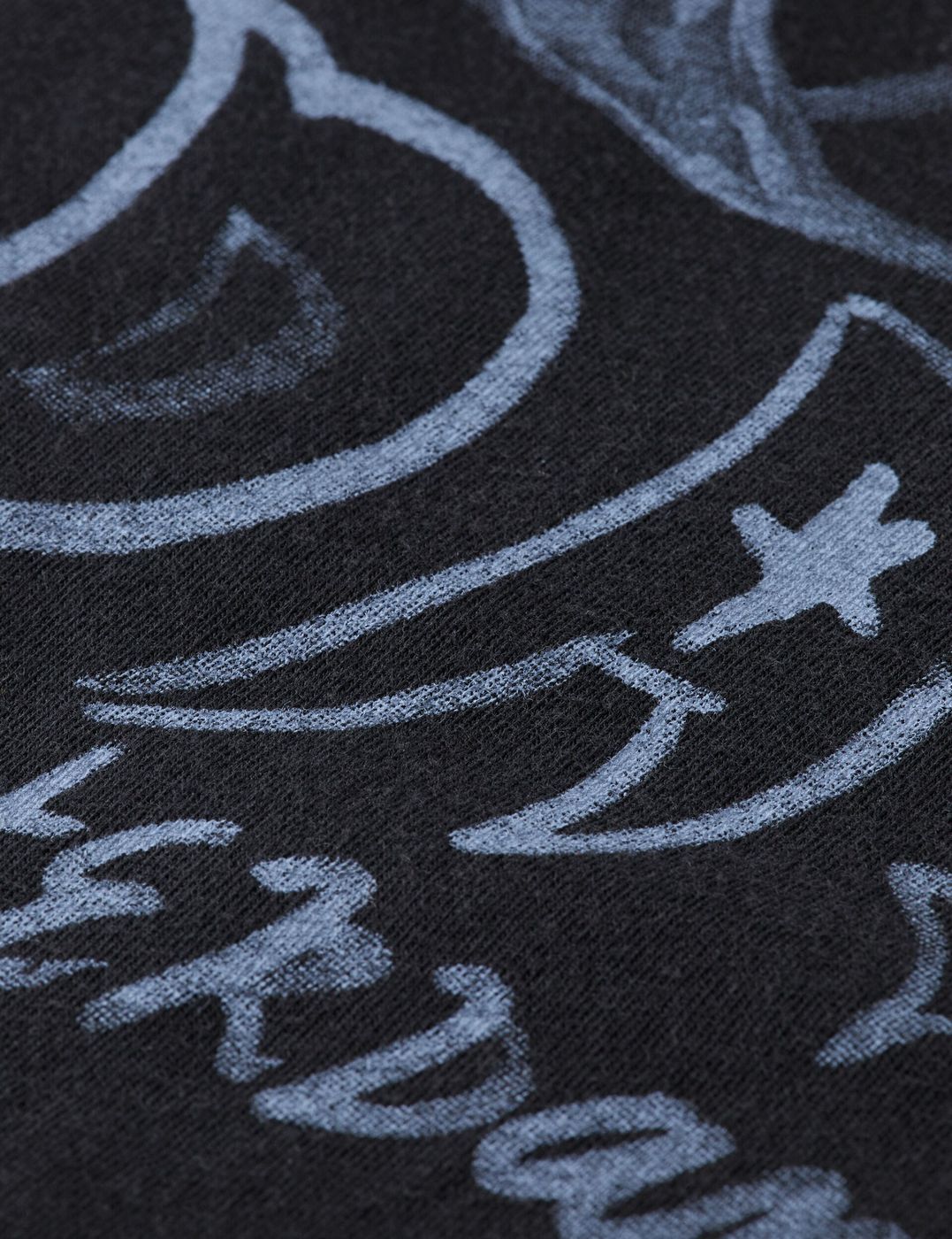 T-shirt Washed Artwork Loose - Meteorite