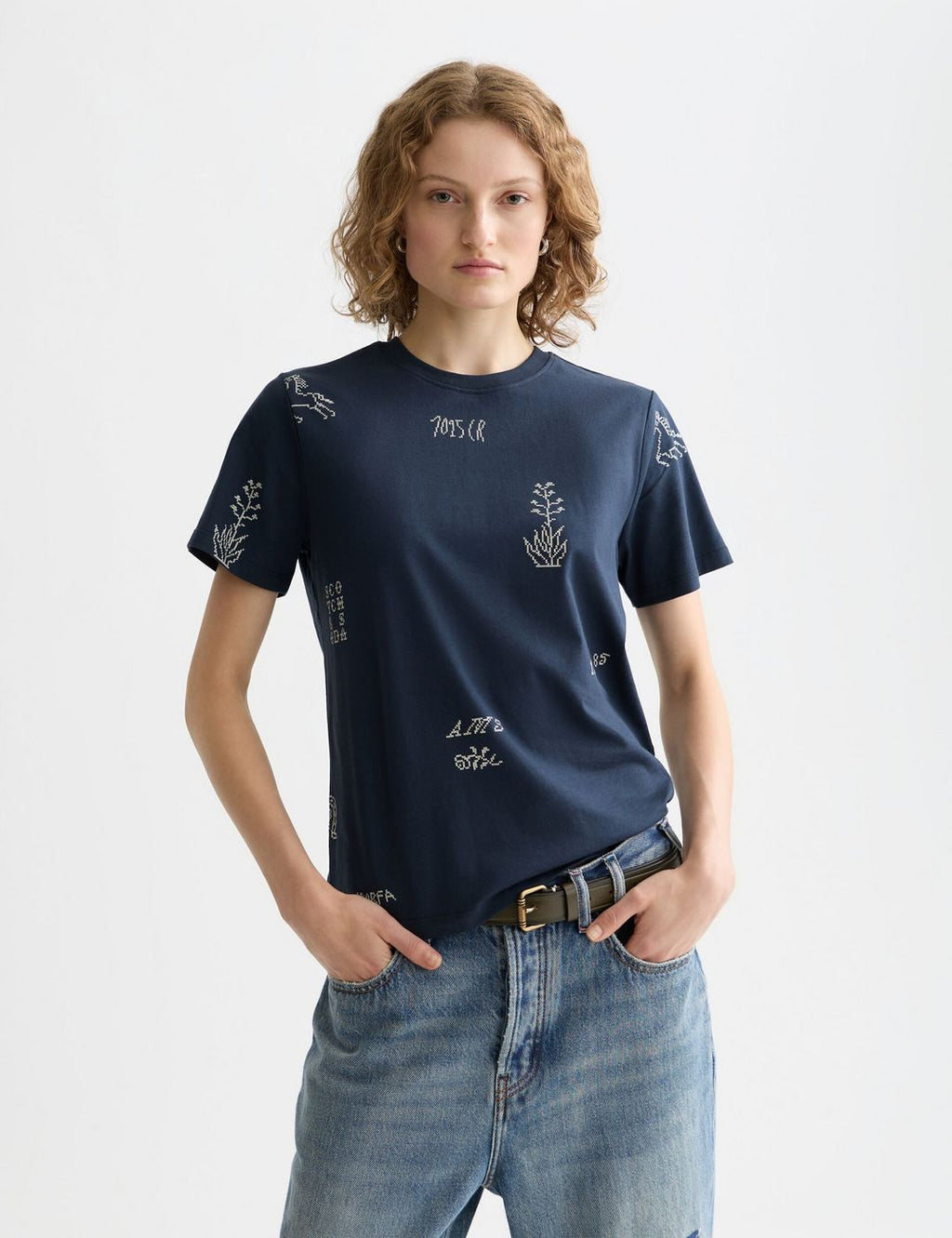 T-shirt Printed Regular Fit - Carbon