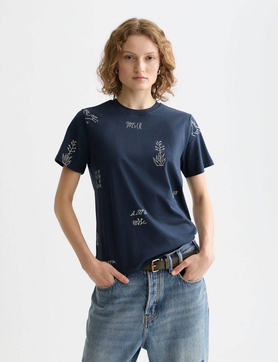 T-shirt Printed Regular Fit - Carbon