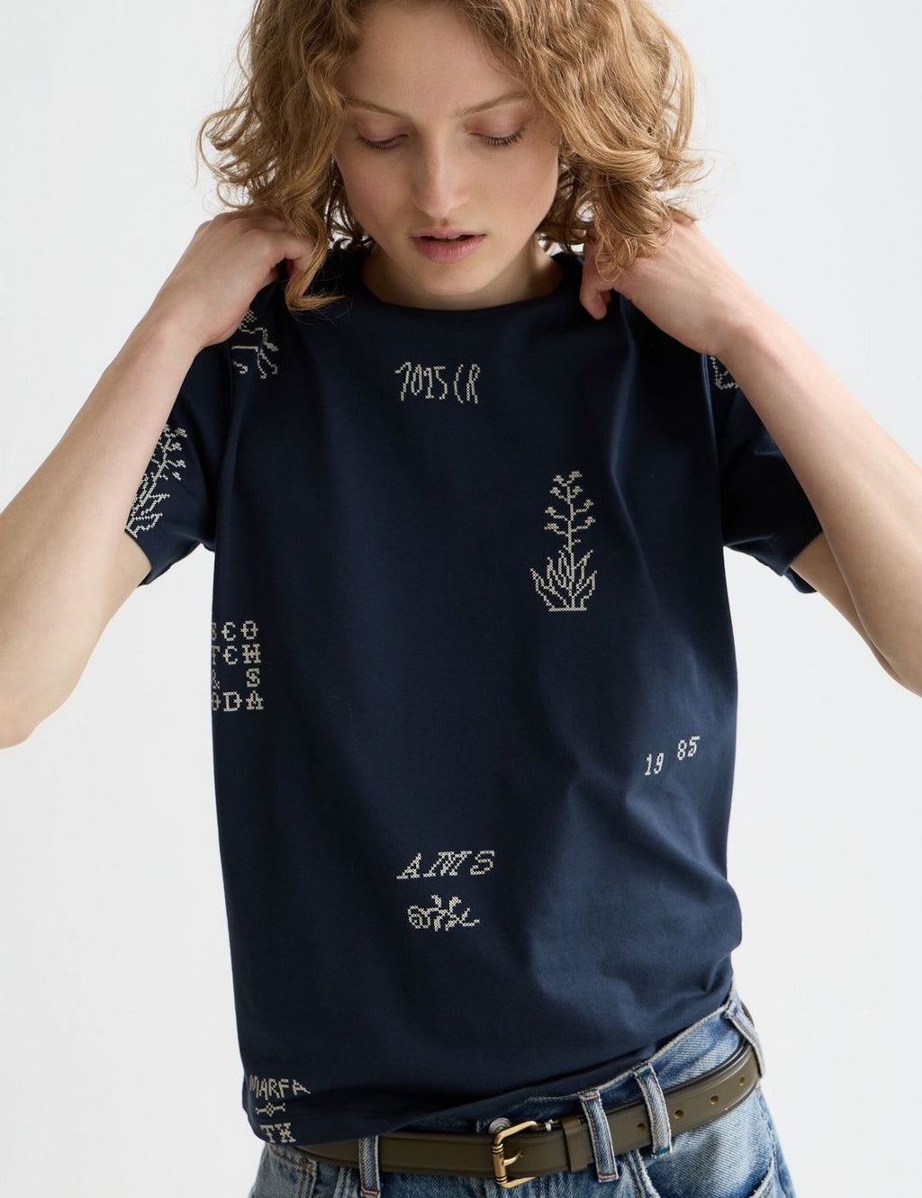 T-shirt Printed Regular Fit - Carbon