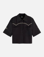 Chemise Boxy Short Sleeve - Meteorite