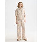 Chemise Printed Short Sleeve - Cosmic Sky Eggnog