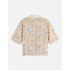 Chemise Printed Short Sleeve - Cosmic Sky Eggnog