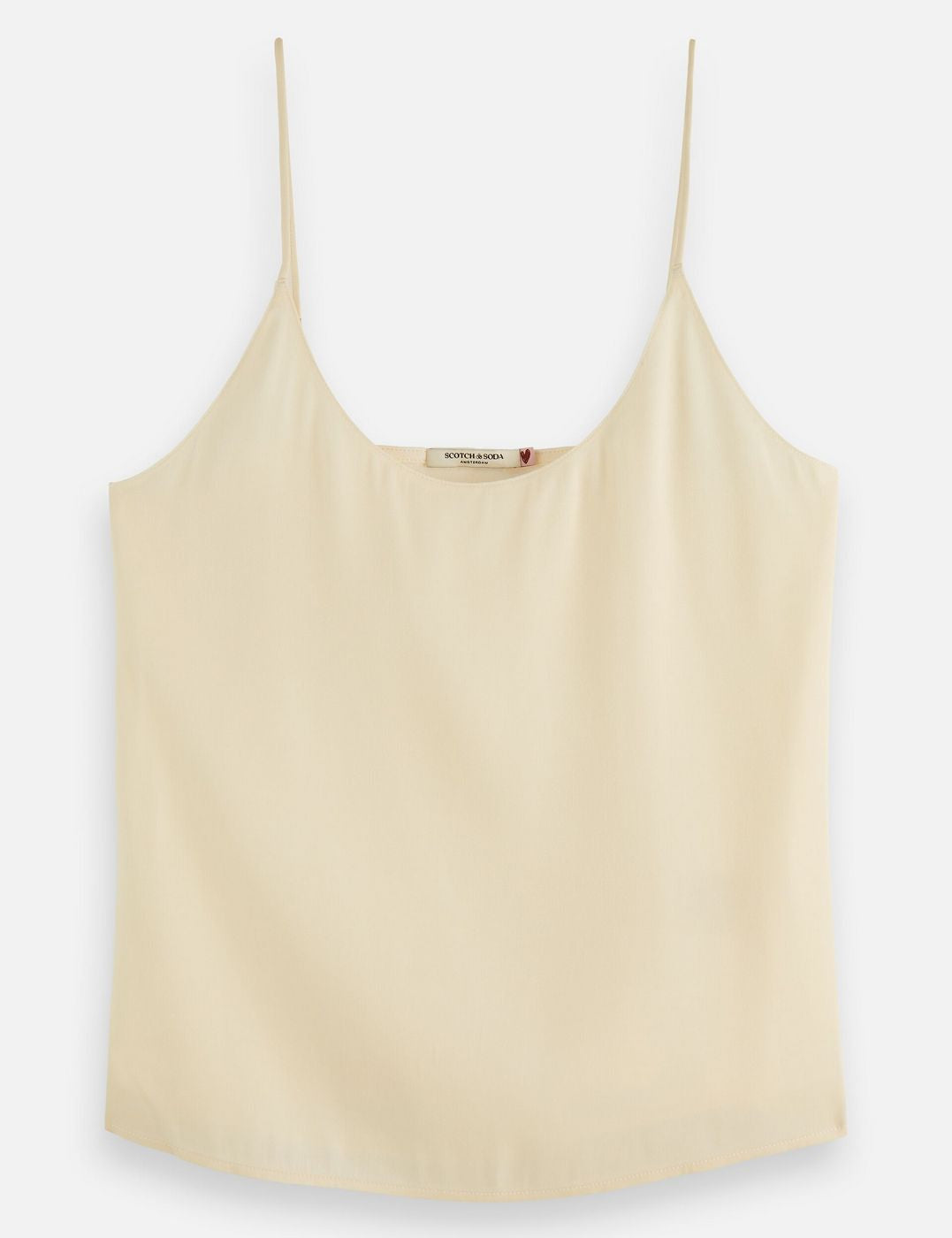 Core Jersey Woven Tank - Off White