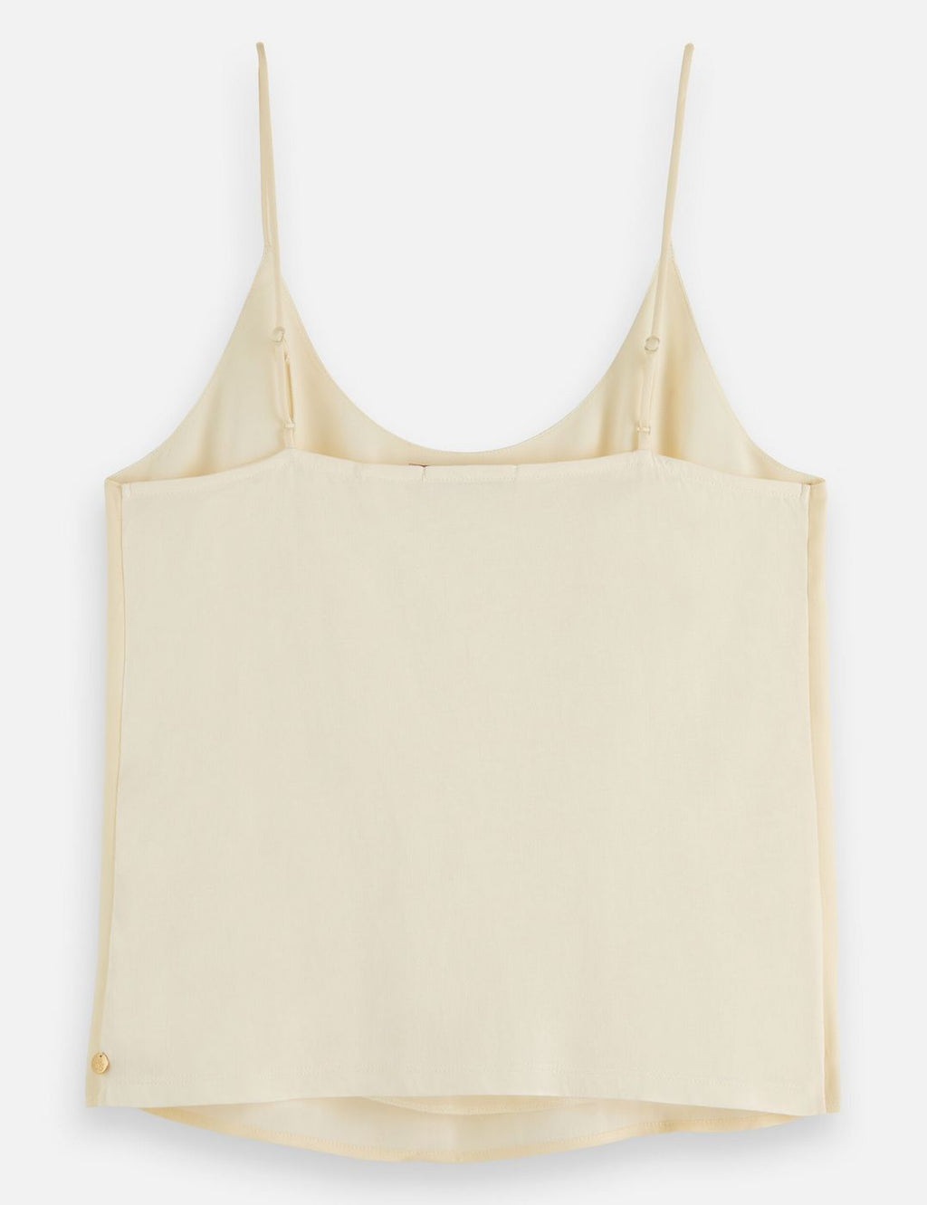 Core Jersey Woven Tank - Off White