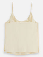 Core Jersey Woven Tank - Off White