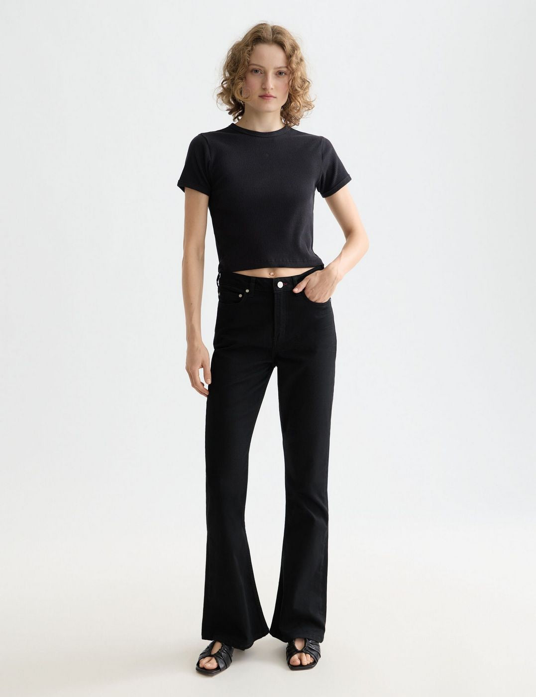 T-shirt Core Baby Rib - Black
